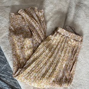 Floral Maxi/Midi Skirt